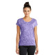 Sport-Tek Ladies PosiCharge Electric Heather Sporty Tee. LST390