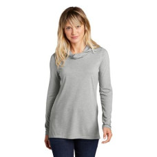 Sport-Tek Women's PosiCharge  Tri-Blend Wicking Long Sleeve Hoodie LST406