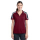 Sport-Tek Ladies Tricolor Shoulder Micropique Sport-Wick Polo. LST658