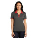 Sport-Tek Ladies Heather Contender Contrast Polo. LST667