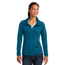 Sport-Tek Ladies Sport-Wick Stretch Full-Zip Jacket. LST852