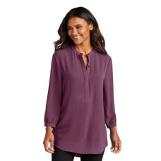 Port Authority Women's 3/4-Sleeve Textured Crepe Tunic LW713