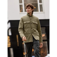 MiiR Sashiko Stretch Puffy Shacket MRA444