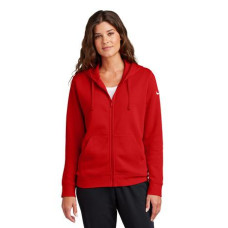 Nike Ladies Club Fleece Sleeve Swoosh Full-Zip Hoodie NKFD9890