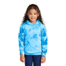 Port & Company Youth Crystal Tie-Dye Pullover Hoodie PC144Y