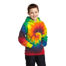 Port & Company Youth Tie-Dye Pullover Hooded Sweatshirt. PC146Y