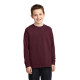 Port & Company Youth Long Sleeve Core Cotton Tee. PC54YLS