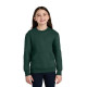 Port & Co Youth Core Fleece Crewneck Pocket Sweatshirt PC78YPKT