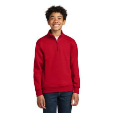 Port & Company Youth Core Fleece 1/4-Zip Pullover Sweatshirt PC78YQ