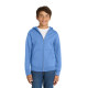 Port & Co Youth Core Fleece Full-Zip Hooded Sweatshirt PC78YZH