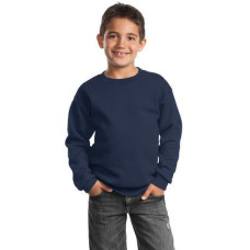 Port & Company - Youth Core Fleece Crewneck Sweatshirt.  PC90Y