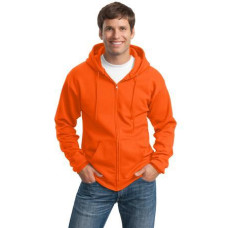 Port & Company Tall Essential Fleece Full-Zip Hooded Sweatshirt. PC90ZHT