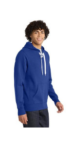 Sport-Tek Lace Up Pullover Hooded Sweatshirt. ST271