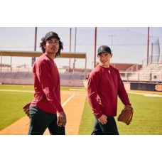 Sport-Tek Sport-Wick Stretch Pocketed Crewneck ST859