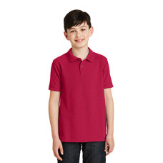 Port Authority Youth Silk Touch Polo.  Y500