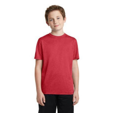 Sport-Tek Youth Heather Contender Tee. YST360