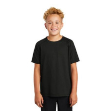 Sport-Tek  Youth PosiCharge  Tri-Blend Wicking Raglan Tee. YST400