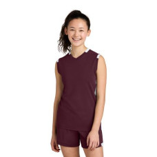 Sport-Tek Youth Club Sleeveless V-Neck YST441