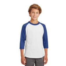 Sport-Tek Youth Colorblock Raglan Jersey.  YT200