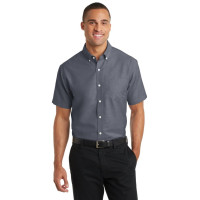 Port Authority Short Sleeve SuperPro Oxford Shirt. S659 Port Authority Short Sleeve SuperPro Oxford Shirt. S659
