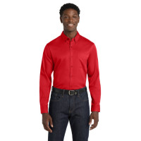 Port Authority Long Sleeve SuperPro React Twill Shirt. W808 Port Authority Long Sleeve SuperPro React Twill Shirt. W808