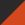 Black/ Deep Orange / White