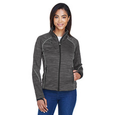  78697 Ash City - North End Ladies' Flux Mélange Bonded Fleece Jacket 