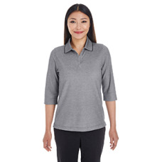  DG220W Devon & Jones Ladies' Pima-Tech™ Oxford Piqué Polo 