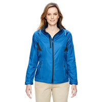 Ladies' Sustain Lightweight Recycled Polyester Dobby Jacket with Print