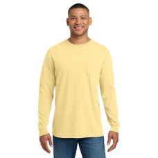 COMFORT COLORS ® Heavyweight Ring Spun Long Sleeve Pocket Tee. 4410