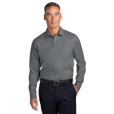 Brooks Brothers® Wrinkle-Free Stretch Pinpoint Spread Collar Shirt BB18012