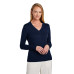 Brooks Brothers Women's Cotton Stretch V-Neck Sweater BB18401