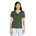 BELLA+CANVAS ® Women's Relaxed Jersey Short Sleeve V-Neck Tee. BC6405 BELLA+CANVAS ® Women's Relaxed Jersey Short Sleeve V-Neck Tee. BC6405