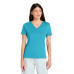 BELLA+CANVAS ® Women's Relaxed Jersey Short Sleeve V-Neck Tee. BC6405 BELLA+CANVAS ® Women's Relaxed Jersey Short Sleeve V-Neck Tee. BC6405