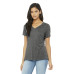 BELLA+CANVAS Women's Relaxed Triblend V-Neck Tee BC6415