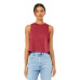 BELLA+CANVAS Women's Racerback Cropped Tank. BC6682 BELLA+CANVAS Women's Racerback Cropped Tank. BC6682