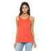 BELLA+CANVAS  Women's Flowy Racerback Tank. BC8800