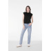 BELLA+CANVAS® Women's Flowy Muscle Tee with Rolled Cuffs BC8804
