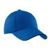 Port Authority® Sandwich Bill Cap with Striped Closure.  C830