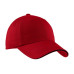 Port Authority® Sandwich Bill Cap with Striped Closure.  C830