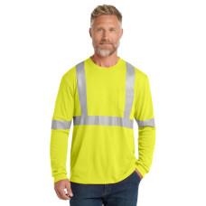 CornerStone® ANSI 107 Class 2 Long Sleeve Safety T-Shirt. CS401LS