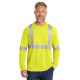 CornerStone® ANSI 107 Class 2 Long Sleeve Safety T-Shirt. CS401LS