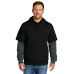 CornerStone Tough Fleece Layered Hoodie CSF632 CornerStone Tough Fleece Layered Hoodie CSF632