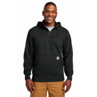 Carhartt  Rain Defender  Paxton Heavyweight Hooded Zip Mock Sweatshirt. CT100617