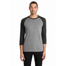 District ® Perfect Tri® 3/4-Sleeve Raglan. DM136
