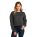 District  Women's Perfect Weight  Fleece Cropped Crew DT1105