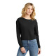 District Women's Perfect Tri Midi Long Sleeve Tee DT141