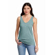 District® Women's Perfect Blend® CVC V-Neck Tank DT154