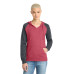 District Women's Lightweight Fleece Raglan Hoodie. DT296 District Women's Lightweight Fleece Raglan Hoodie. DT296