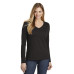 District  Women's Very Important Tee  Long Sleeve V-Neck. DT6201